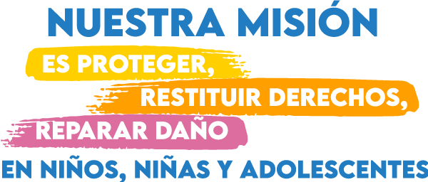 La misión del Servicio Mejor Niñez es proteger, restituir derecho, reparar daños en niños, niñas y adolescentes.