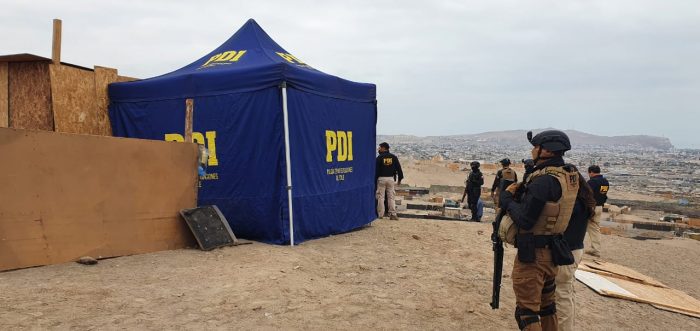 PDI en operativo contra Tren de Aragua